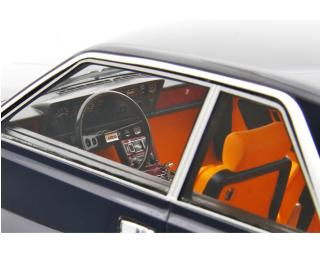 Fiat 130 Coupé 1971 Blu Scuro Laudoracing 1:18 Resinemodell (Türen, Motorhaube... nicht zu öffnen!)